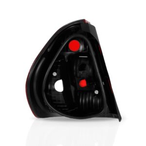 Lanterna Traseira Clio 03 04 05 06 07 08 09 Sedan Bicolor Le Esquerdo Vermelho