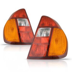 Lanterna Traseira Clio 1999 00 01 2002 Sedan Tricolor Lado Direito