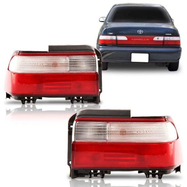 Sinaleira Traseira Corolla 1994 95 96 1997 Bicolor Direito