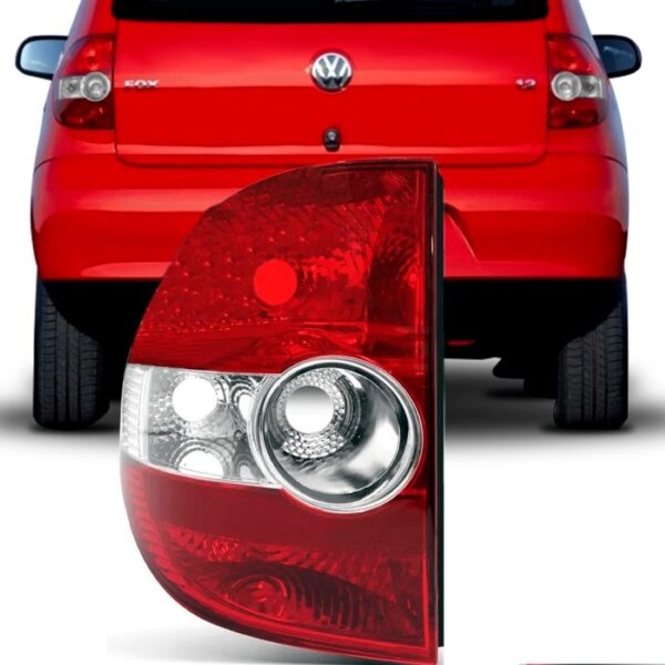 Lanterna Traseira Gol G4 2004 A 2012 Bicolor Lado Esquerdo