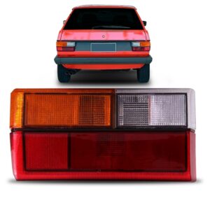Lanterna Traseira Gol 1980 A 1986 Tricolor Lado Esquerdo