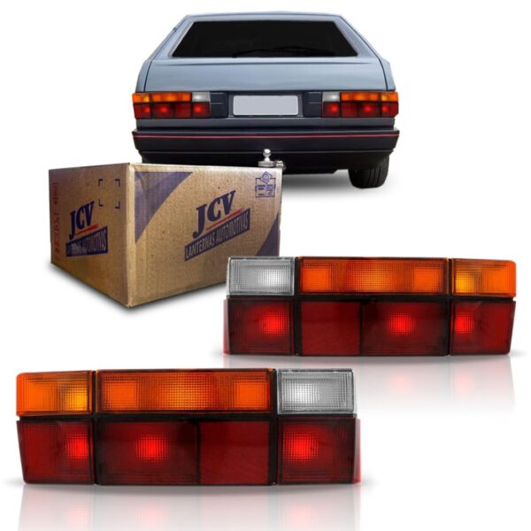 Lanterna Traseira Gol 87/94 Tricolor Lado Esquerdo 1ª Linha