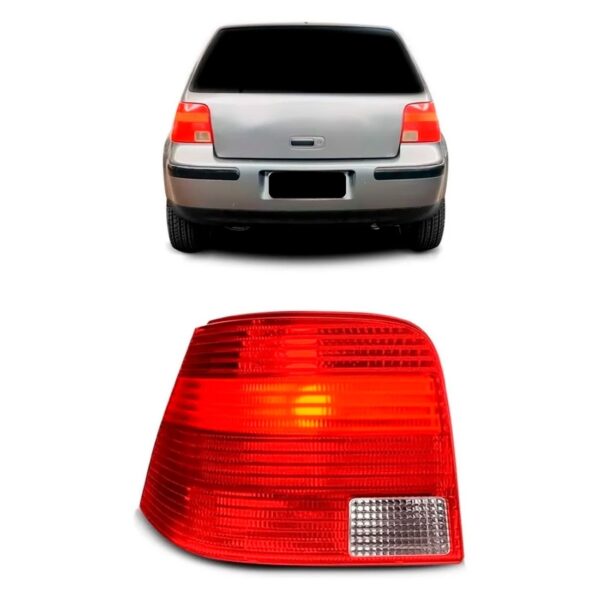 Lanterna Traseira Golf 1998 1999 2001 2002 Tricolor Promoção Lado Esquerdo