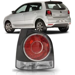 Lanterna Polo Gti Fume Esquerda Ano 2007 2008 2009 2010 2011 Esquerdo Cristal