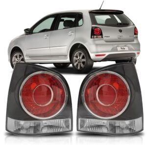 Lanterna Polo Gti Fume Esquerda Ano 2007 2008 2009 2010 2011 Esquerdo Cristal