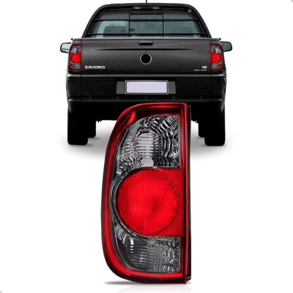 Lanterna Saveiro G4 06 07 08 2009 Fumê Le Esquerdo 1ª Linha