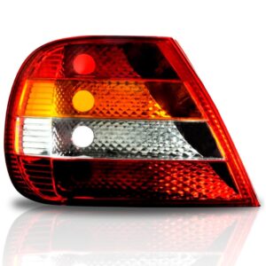 Lanterna Siena 2001 2002 2003 G2 Fire Tricolor Esquerda Esquerdo Vermelho