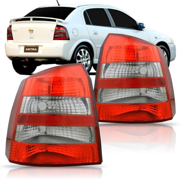 Lanterna Astra Hatch 03 04 05 06 07 08 09 10 Fume- 1ª Linha Direito/passageiro