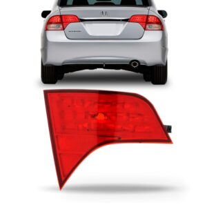 Lanterna New Civic Tampa Mala  2007 2008 2009 2010 2011 Lado Esquerdo