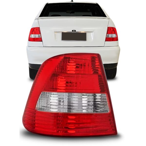 Lanterna Traseira Para  Polo Classic 2000 A 2002 Bicolor Ld Esquerdo