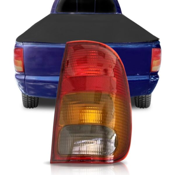 Lanterna Traseira Saveiro 1997 1998 1999 Bola Tricolor Lado Direito