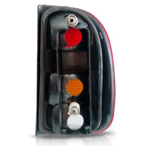 Lanterna Traseira Saveiro 1997 1998 1999 Bola Tricolor Lado Esquerdo