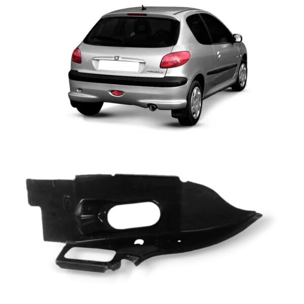 Alojamento Lanterna Traseira Peugeot 206 2007 A 2011 Ld