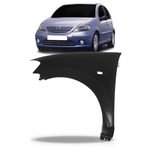 Paralama Citroen C3 2003 04 05 06 07 08 09 10 11 12 Esquerdo Esquerdo