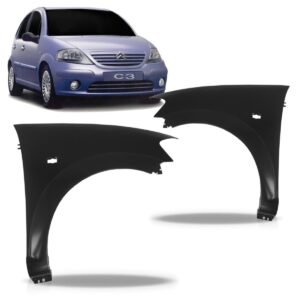 Paralama Citroen C3 2003 04 05 06 07 08 09 10 11 12 Esquerdo Esquerdo