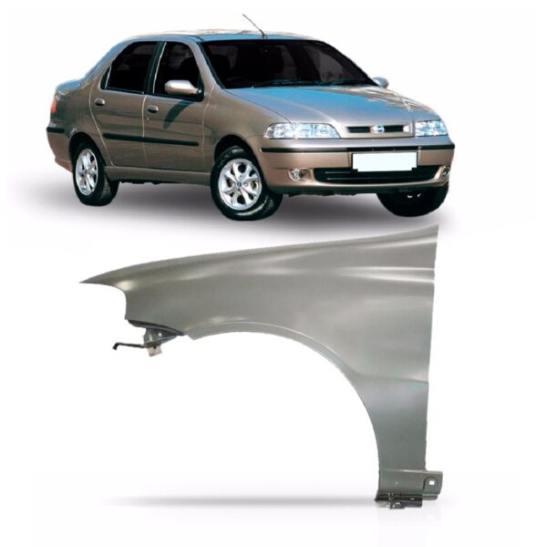 Paralama Palio Siena 2001 A 2003 Modelo Fire Lado Esquerdo Esquerdo