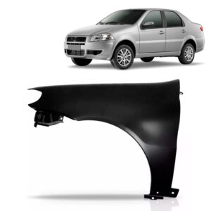 Paralama Palio Siena Flex 2004 2005 2006 2007 2008 Lado Esquerdo