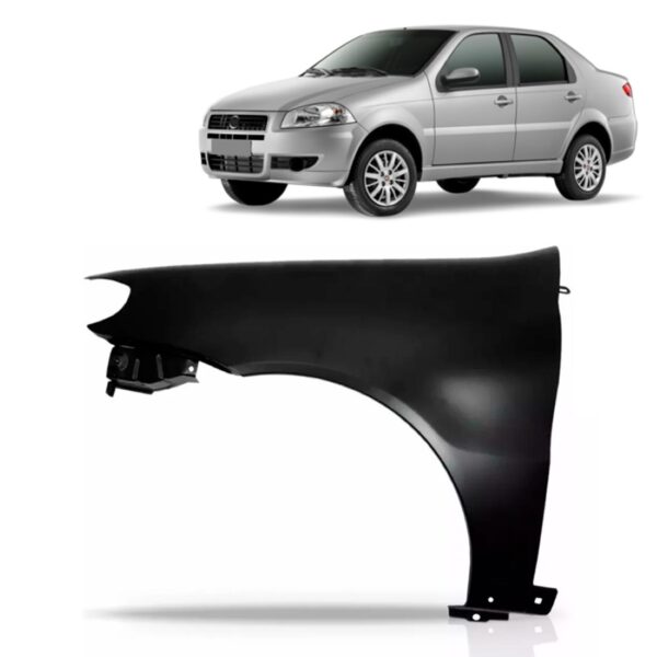 Paralama Palio Siena Flex 2004 2005 2006 2007 2008 Lado Esquerdo