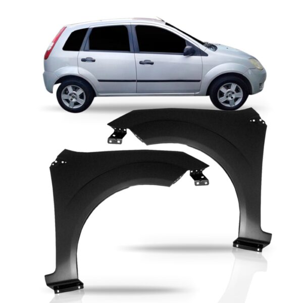 Paralama  Para Ford Fiesta 2003 2004 2005 2006 Esquerdo Dianteiro