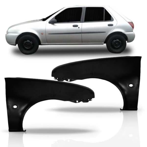 Paralama Fiesta Courier 1996 1997 1998 1999 Esquerdo Dianteira Esquerda Esquerdo