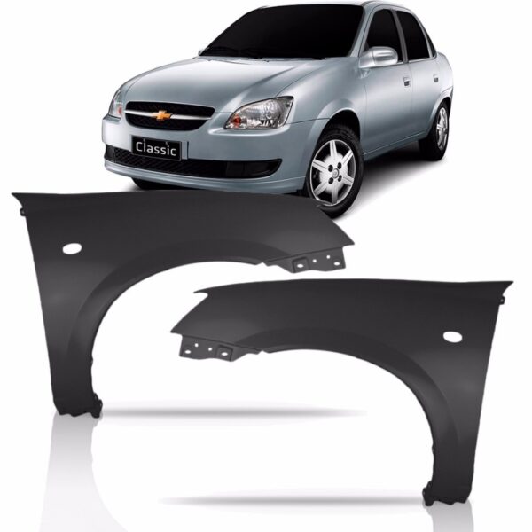 Paralama Corsa Classic 2011 2012 2013 Chevrolet Lado Direito