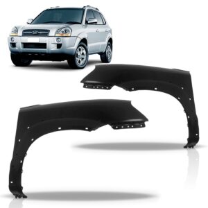 Paralama Tucson 06 07 08 09 10 11 12 13 14 15 16 Com Furo Lado Esquerdo