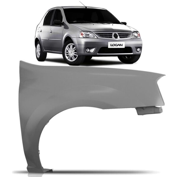 Paralama Logan 2007 2008 2009 2010 2011 2012 2013 Lado Direito