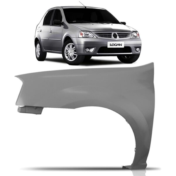 Paralama Logan 2007 2008 2009 2010 2011 2012 2013 Lado Esquerdo