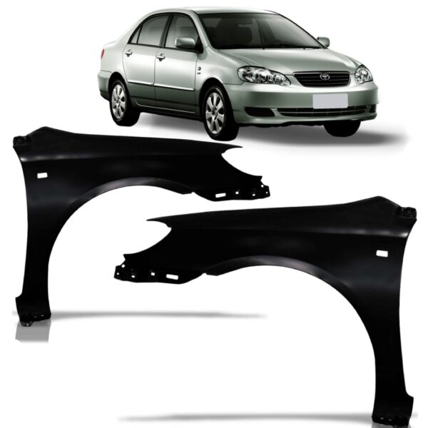 Paralama Toyota Corolla Ou Fielder 03 04 2005 2006 2007 2008 Lado Direito