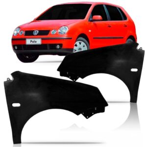 Paralama Polo 2003 2004 2005 2006 Com Furo Pisca Lateral Lado Esquerdo