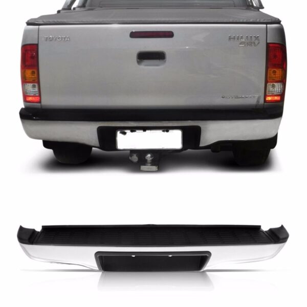Envolvente Traseiro Hilux Srv 2005 A 2013 Cromado 1a Linha