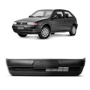 Parachoque Dianteiro Gol Bola G2 Sem Furo 1995 A 1999 2000 Preto