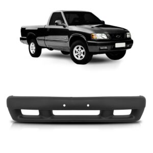Parachoque Dianteiro Chevrolet S10 1996 97 1998 1a Linha Preto
