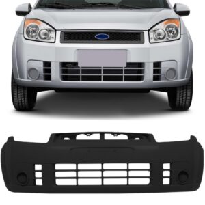 Parachoque Fiesta 2007 A 2010 C/furo 1a Linha Preto