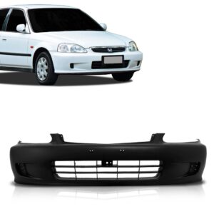 Envolvente Dianteiro Para Civic 1999 2000 Novo Preto