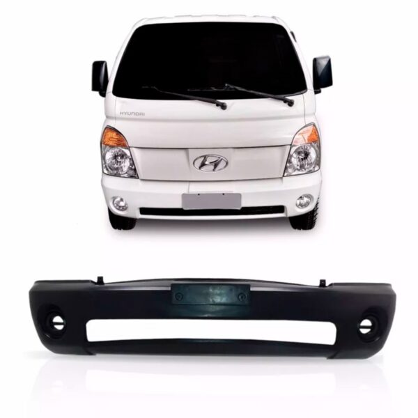 Parachoque Para Hr 2005 A 2010 Dianteiro Hyundai Novo Preto