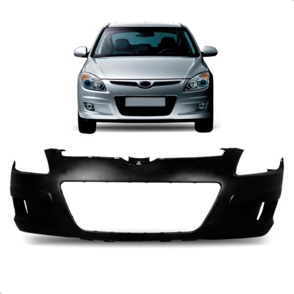 Parachoque Dianteiro I30  2008 A 2012 1a Linha Novo Preto