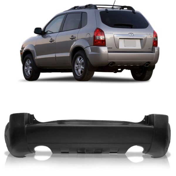 Parachoque Traseiro Tucson V6 02/saida Escapamento 1a Linha