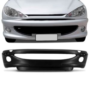 Parachoque Dianteiro 206 C/milha Ano 1999/2003 1a Linha Novo Preto