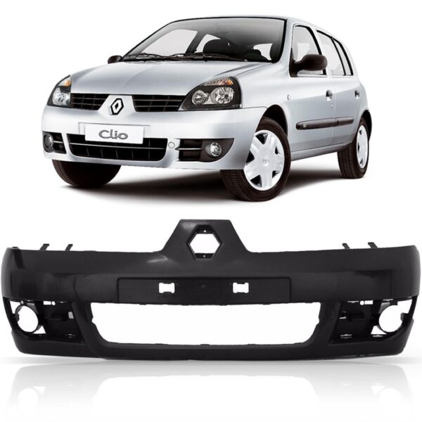 Parachoque Dianteiro Clio 2006 A 2012 1a Linha Preto