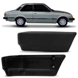 Ponteira Polaina Dianteira Chevette 1983 84 85 86 Preto Lado Direito
