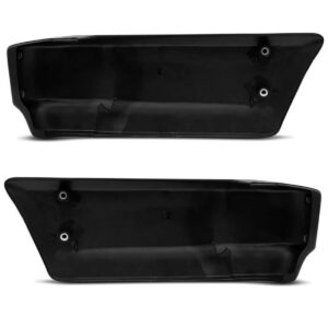 Ponteira Polaina Dianteira Chevette 1983 84 85 86 Preto Lado Esquerdo