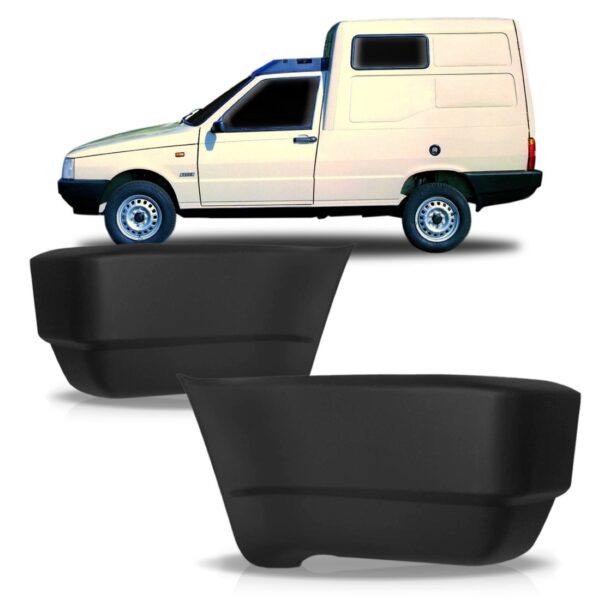 Polaina Traseira Fiorino 1987 Até 1993 Lado Esquerdo