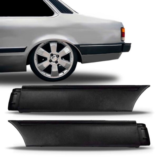 Polaina Parachoque Traseiro Chevette 1984 85 Até 92 93 1994 Lado Direito