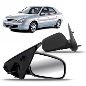 Retrovisor Para Citroen Xsara 1997 A 2001 Controle Esquerdo