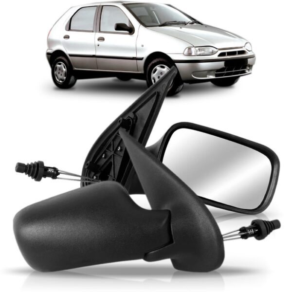 Retrovisor Palio Siena 1996 A 2000- 02p Manual Retrovex Lado Direito