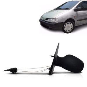 Retrovisor Scenic 96 97 98 99 Renault Scenic Controle Manual Lado Esquerdo