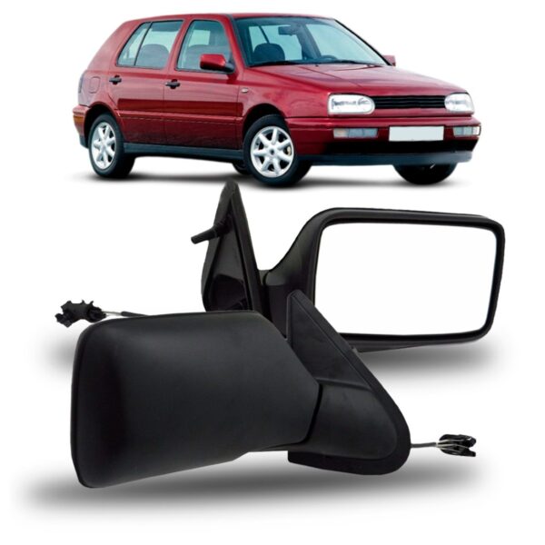 Retrovisor Golf Alemão Mexicano 93 94 95 96 97manual Direito