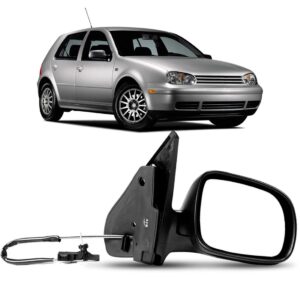 Retrovisor Golf Bora 2000 2001 2002 2003 2004 Controle Base- Lado Direito