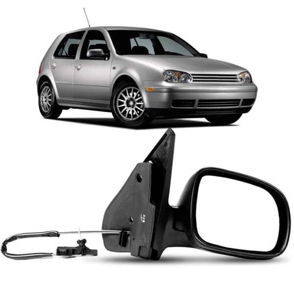 Retrovisor Golf Bora 2000 2001 2002 2003 2004 Controle Base- Lado Direito